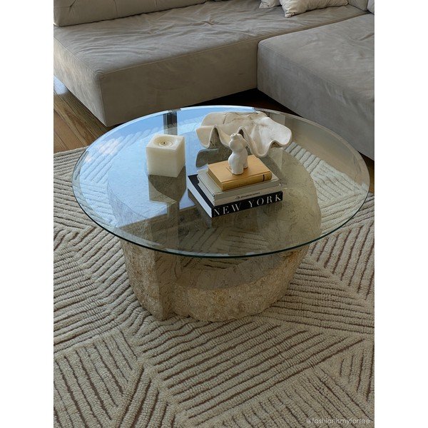 Krémový pratelný ručně tkaný vlněný koberec 170x240 cm Almond Valley – Lorena Canals-image-3