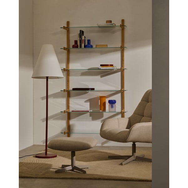 Béžová podnožka Jaspe – Kave Home-image-1