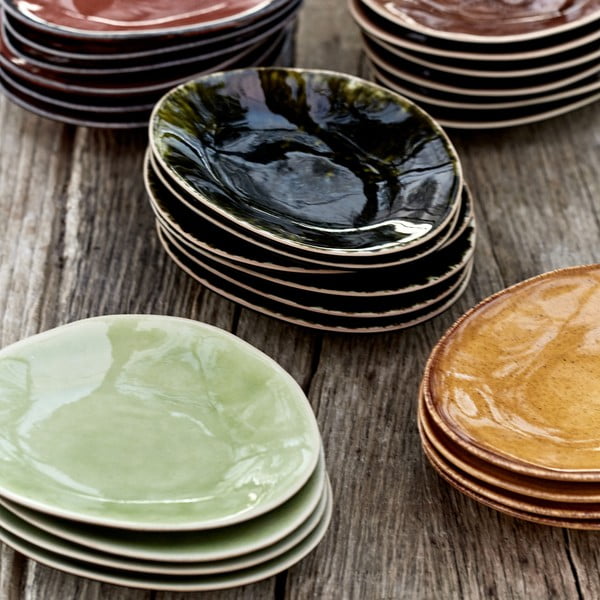 Světle zelený kameninový dezertní talíř Costa Nova Riviera, ⌀ 16 cm-image-1