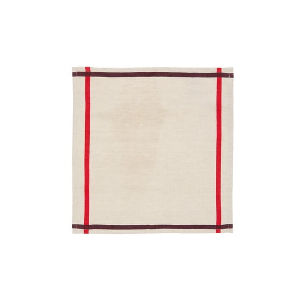 Prostírání v sadě 2 ks s příměsí lnu 35x50 cm Delma – Kave Home-image-3