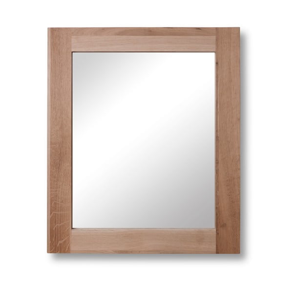 Zrcadlo Raw Oak, 90x90 cm
