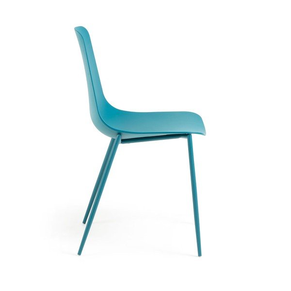 Tyrkysová jídelní židle Kave Home Wassu-image-2