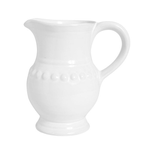 Bílý džbán Côté Table Baca, 1,9 l