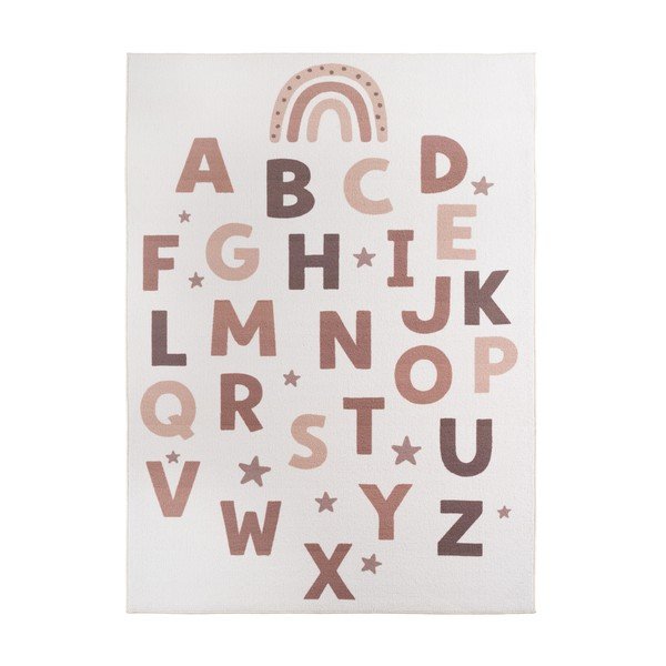 Krémový pratelný dětský koberec 120x170 cm Coco 1133 – Ayyildiz Carpets