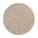 Béžový kulatý koberec s příměsí juty ø 200 cm Art 1122 – Ayyildiz Carpets