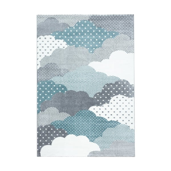 Modro-šedý dětský koberec 160x230 cm Bambi – Ayyildiz Carpets