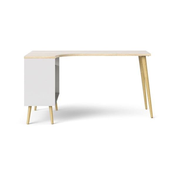 Pracovní stůl v dekoru dubu 145x81 cm Oslo - Tvilum-image-2