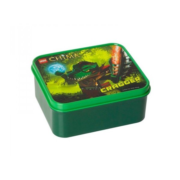Láhev na pití a box na svačinu Legend of Chima, zelené-image-1