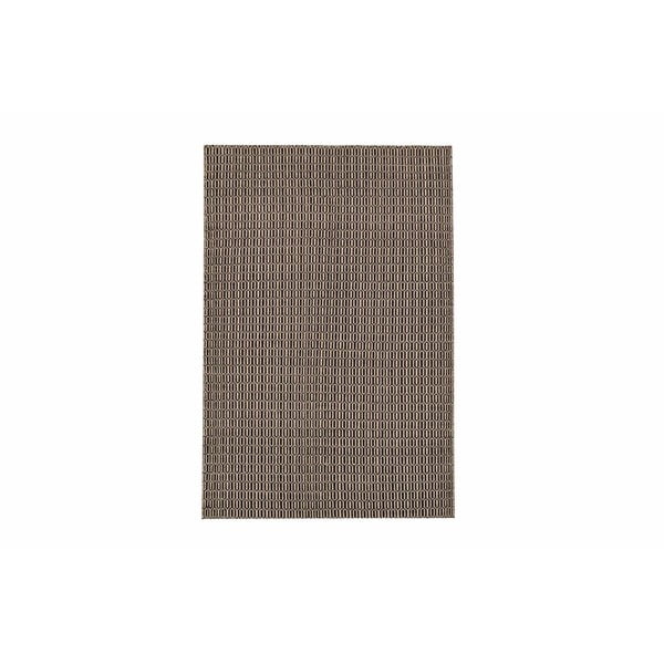 Ručně tkaný koberec Brown Retro Kilim, 158x229 cm
