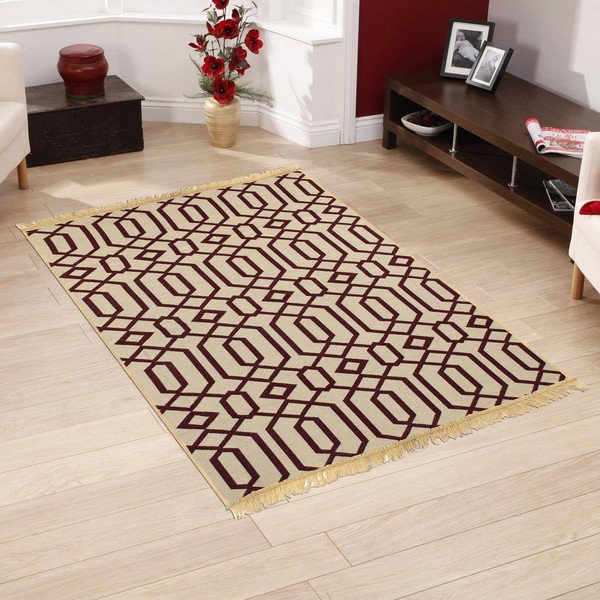 Vínový koberec Ya Rugs Kenar, 80 x 150 cm-image-1
