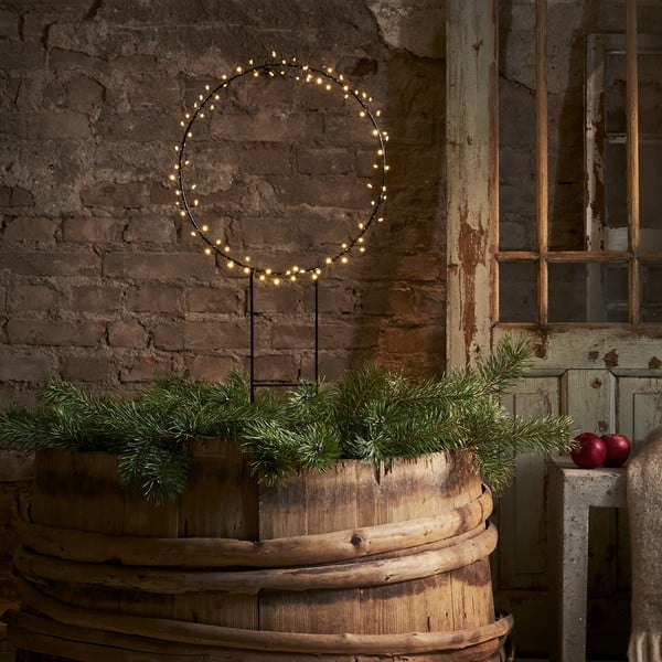 Černá venkovní světelná dekorace Barlumi – Star Trading-image-1