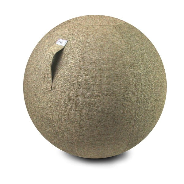 Béžový sedací míč VLUV Stov, Ø 60 - 65 cm