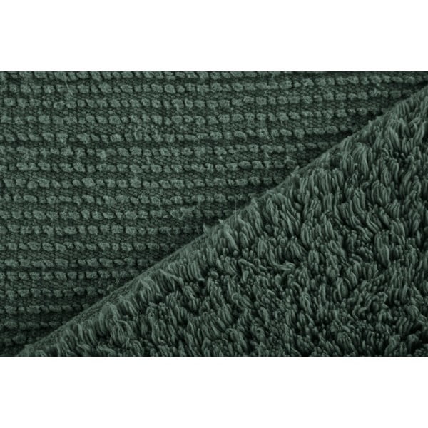 Tmavě zelená koupelnová předložka 60x60 cm Riva - Tiseco Home Studio-image-1