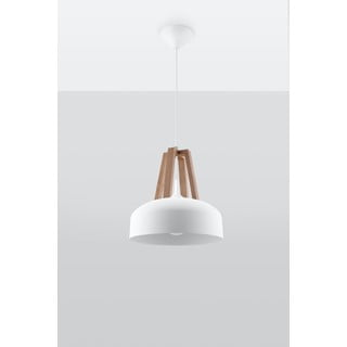 Bílé závěsné svítidlo Nice Lamps Olla