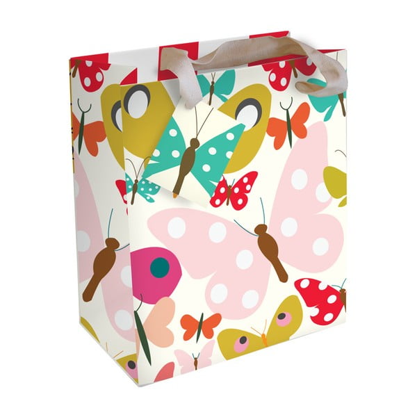 Dárková taška Caroline Gardner Butterflies & Flowers