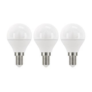 Teplé LED žárovky v sadě 3 ks E14, 5 W, 230 V - EMOS
