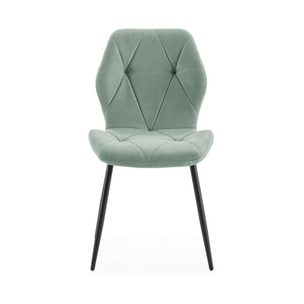 Jídelní židle v sadě 4 ks v mentolové barvě Luna – Marckeric-image-1