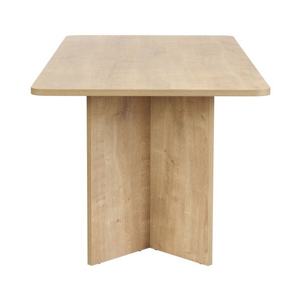 Jídelní stůl v dekoru dubu 90x180 cm Linza – Kalune Design-image-4