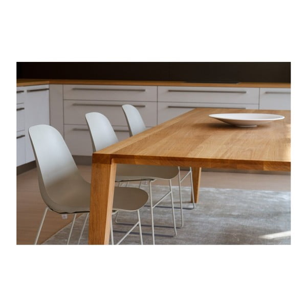 Jídelní stůl z masivního dubového dřeva Javorina Ka, 220 cm-image-1