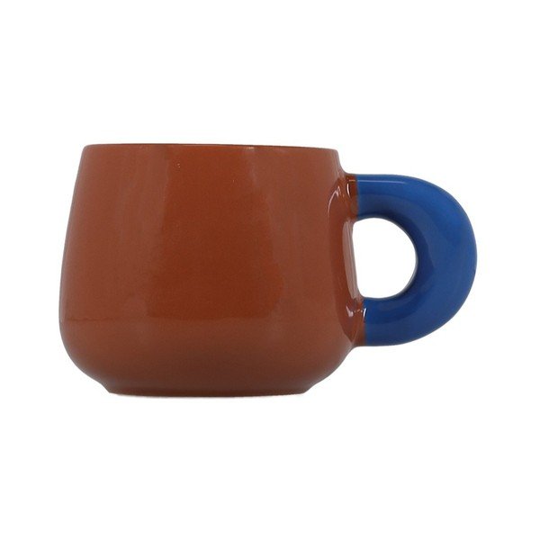 Tmavě hnědý hrnek z kostního porcelánu 470 ml Coco – ONA