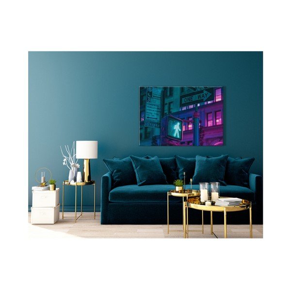 Obraz Styler Glasspik Neon Green Light, 70 x 100 cm-image-1