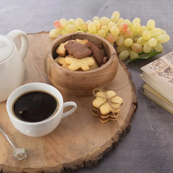 Dřevěná miska v přírodní barvě Mango – Orion-image-1