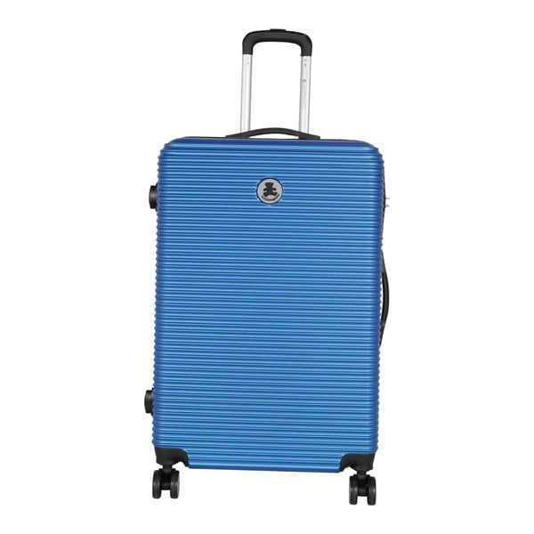 Modrý cestovní kufr LULU CASTAGNETTE Mia, 107 l