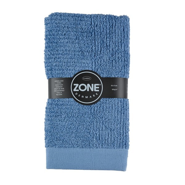 Modrý ručník Zone Classic, 50 x 70 cm