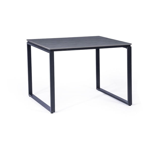 Set 2 ratanových jídelních židlí Carla a černého stolu Strong – Bonami Essentials-image-1