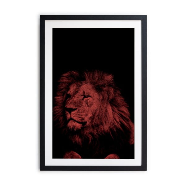Zarámovaný plakát Really Nice Things Lion Roar, 40 x 60 cm