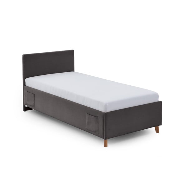 Antracitová dětská postel s úložným prostorem 90x200 cm Cool – Meise Möbel