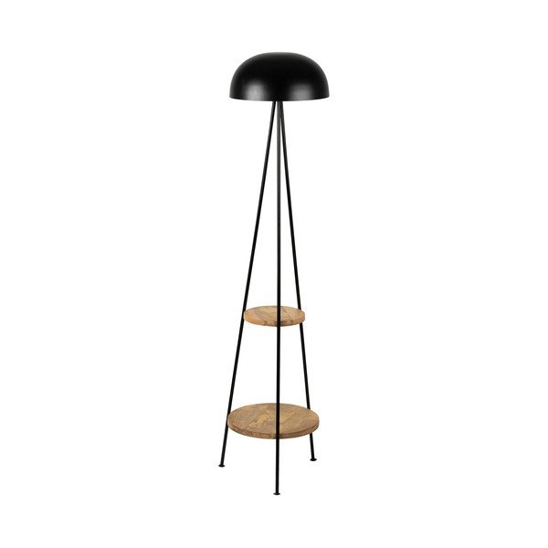 Černá stojací lampa (výška 150 cm) Ardecor – Sema-image-3