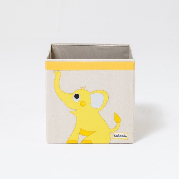 Látkový dětský úložný box Robby the Elephant - Rocket Baby-image-2