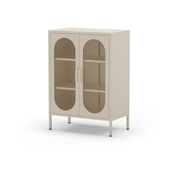 Krémová skříňka 70x100 cm Diora – Marckeric-image-3