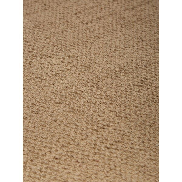 Světle hnědý ručně tkaný bavlněný koberec Westwing Collection Agneta, 120 x 180 cm-image-2