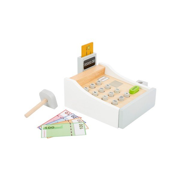 Dětský dřevěný pokladní set Legler Cash-image-1