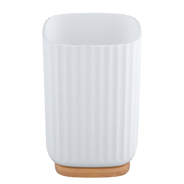 Bílý kelímek na kartáčky Wenko Rotello-image-3