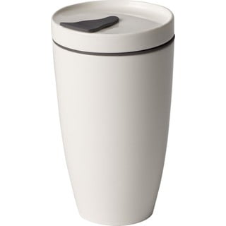 Bílý porcelánový termohrnek Villeroy & Boch Like To Go, 350 ml