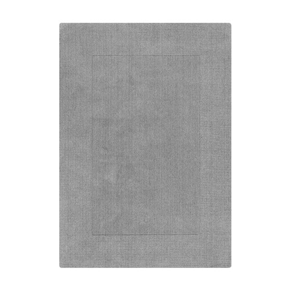 Šedý vlněný koberec 200x290 cm – Flair Rugs