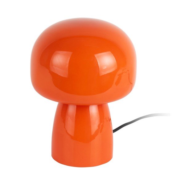 Oranžová skleněná stolní lampa (výška 20 cm) Fervor – Leitmotiv
