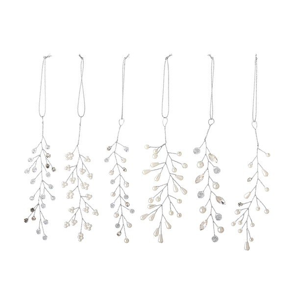 Plastové vánoční ozdoby v sadě 6 ks 11 cm Ikata – Bloomingville