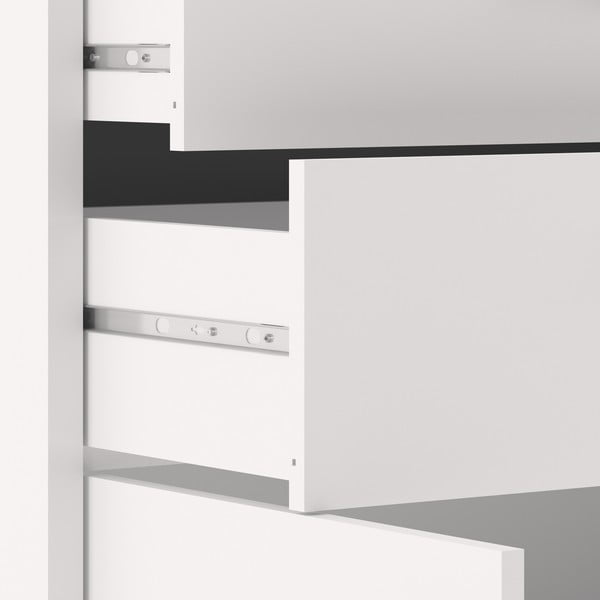 Bílá modulární knihovna 89x113 cm Prima – Tvilum-image-3