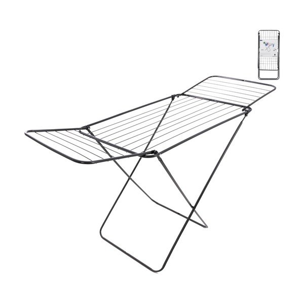 Černý/antracitový sušák na prádlo 15 m – Orion