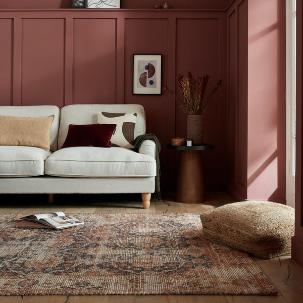 Ručně tkaný koberec s příměsí juty v přírodní barvě 80x150 cm Miley – Flair Rugs-image-1