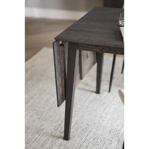 Rozkládací jídelní stůl z dubového dřeva 80x80 cm Filippa - Rowico-image-3