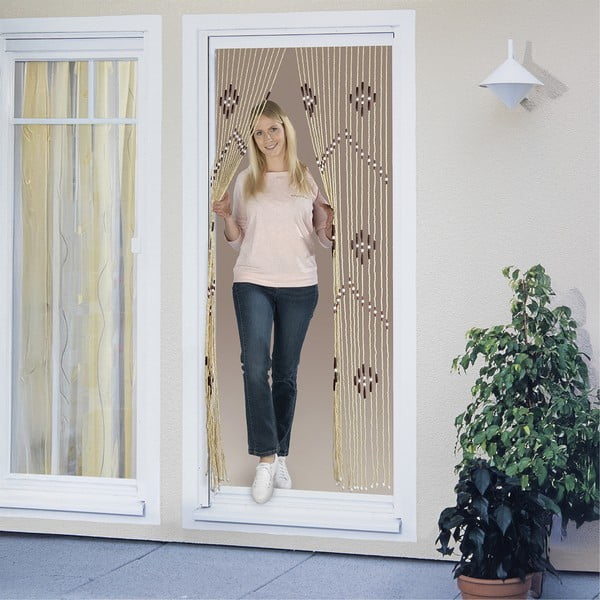 Bambusový závěs do dveří v přírodní barvě 90x200 cm – Maximex-image-3