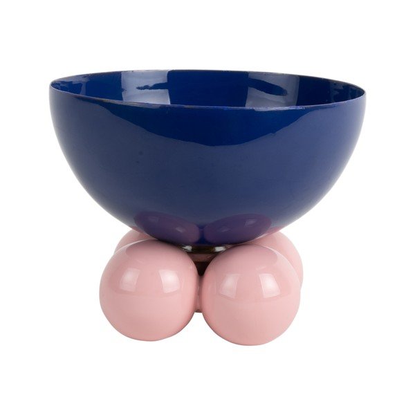 Tmavě modrá železná miska Double Funky – PT LIVING