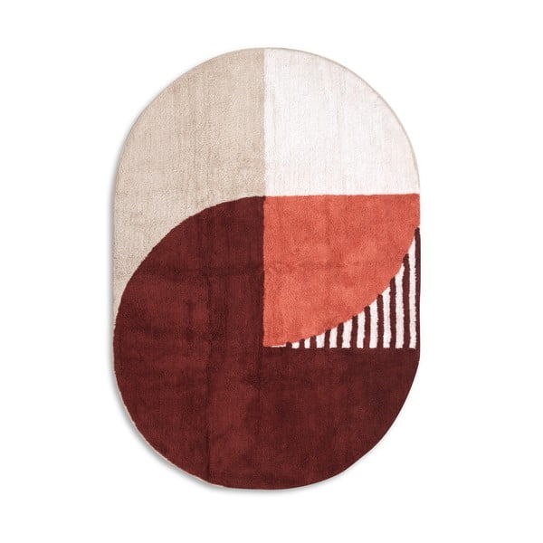 Vínový pratelný koberec 112x170 cm Faaborg – HF Living