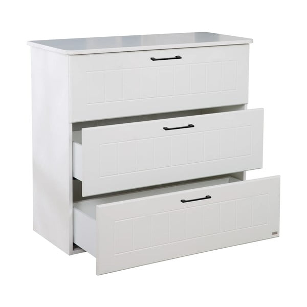 Bílá nízká dětská komoda 98x91 cm Sylt – Roba-image-3