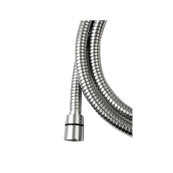 Sprchová hadice z nerezové oceli v leskle stříbrné barvě Lux – Sapho-image-1